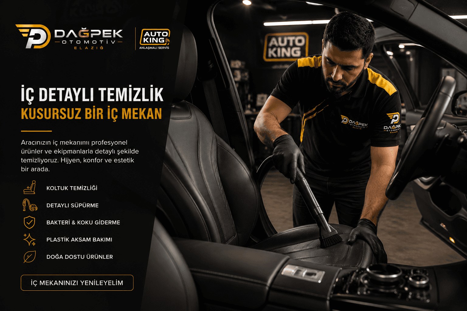 Detaylı İç Temizlik Araç Değerini Nasıl Korur?